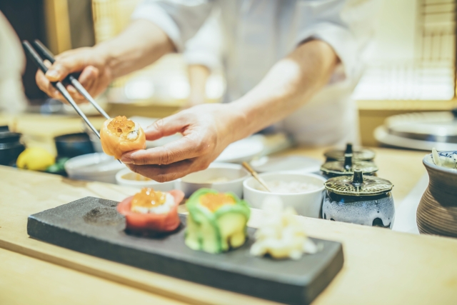 寿司職人の技